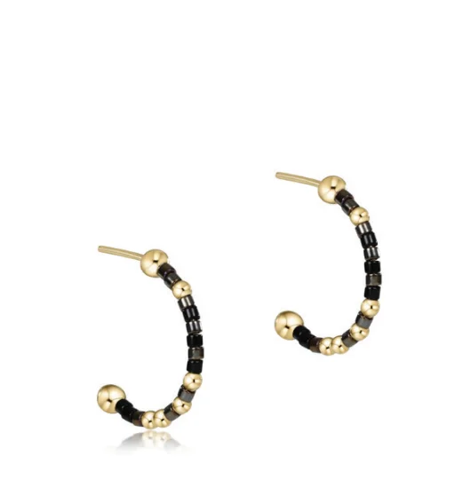 Flash Sale On Stunning Jewelry – Don't Miss Out hope unwritten 1" post hoop - hooked on onyx by enewton Flash Sale On Stunning Jewelry – Don't Miss Out hope unwritten 1" post hoop - hooked on onyx by enewton