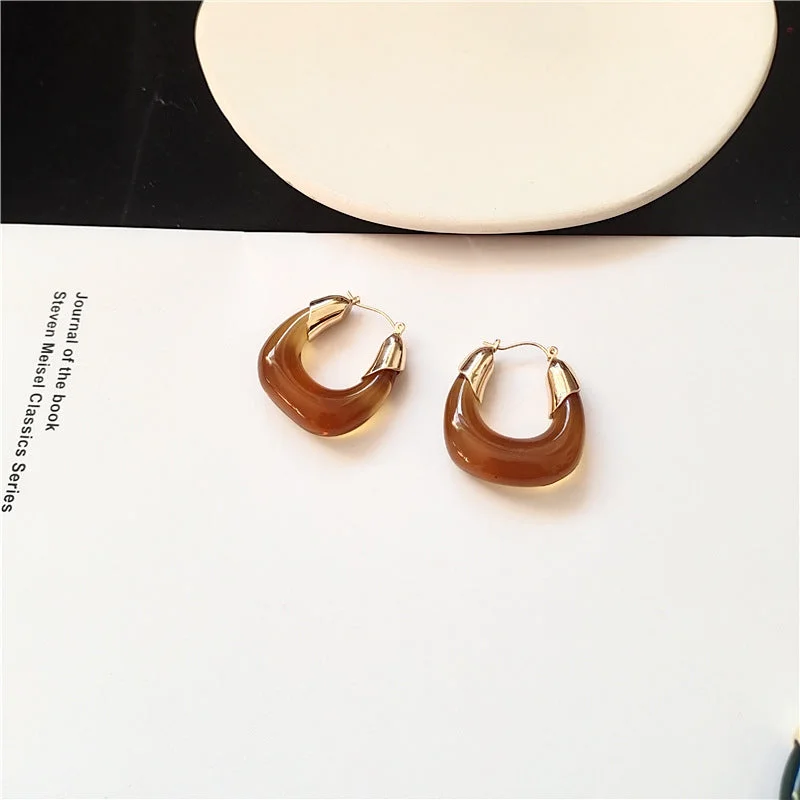 Exclusive Jewelry Sale – Grab Timeless Pieces Now Just Lil Things Brown Hoop Earrings jlt11281 Exclusive Jewelry Sale – Grab Timeless Pieces Now Just Lil Things Brown Hoop Earrings jlt11281