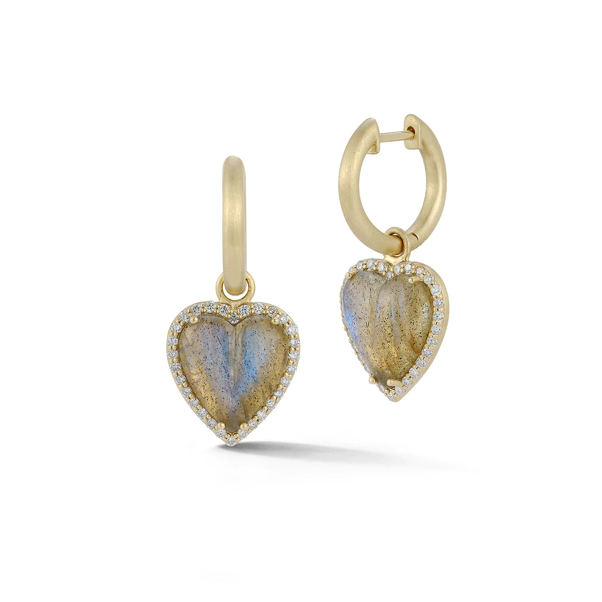 Elegant Jewelry At Unbeatable Offers – Shop Before It's Gone Labradorite & Diamond Small Alana Huggie Earrings Elegant Jewelry At Unbeatable Offers – Shop Before It's Gone Labradorite & Diamond Small Alana Huggie Earrings