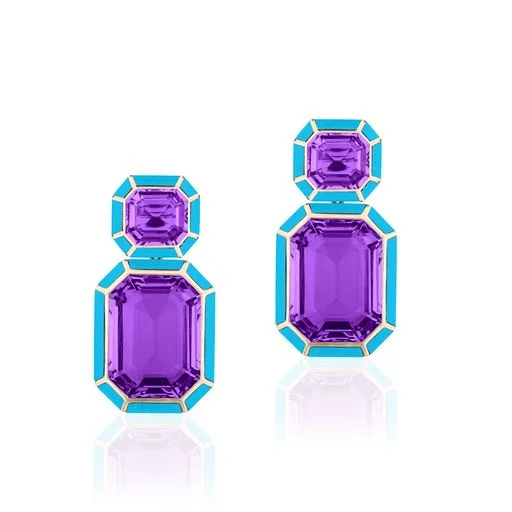 Make Every Moment Shine – Jewelry Discounts Available Limited Edition Melange Emerald Cut Drop Earrings Make Every Moment Shine – Jewelry Discounts Available Limited Edition Melange Emerald Cut Drop Earrings