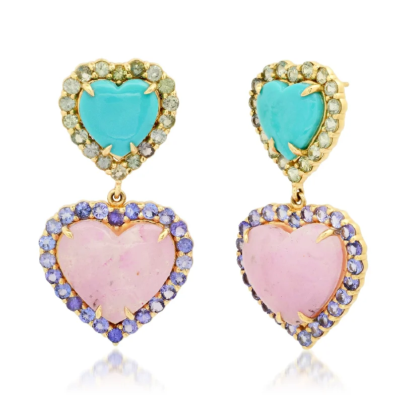 Special Jewelry Deals – Upgrade Your Collection One of a Kind Double Heart Dolly Drop Earrings Special Jewelry Deals – Upgrade Your Collection One of a Kind Double Heart Dolly Drop Earrings