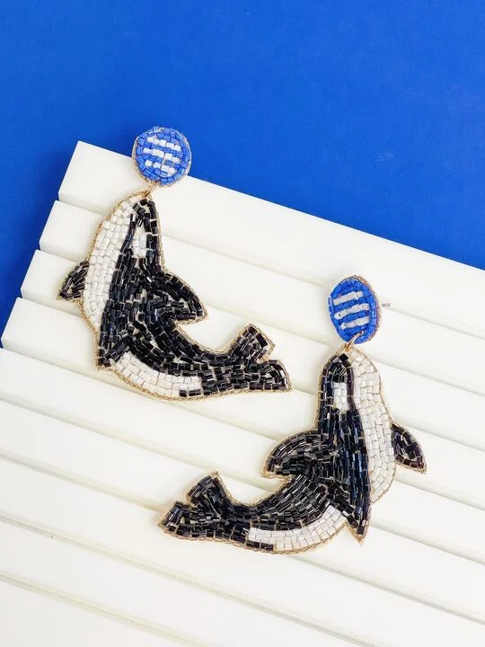Shop Modern Jewelry Collections With Exclusive Discounts Orca Beaded Dangle Earrings Shop Modern Jewelry Collections With Exclusive Discounts Orca Beaded Dangle Earrings