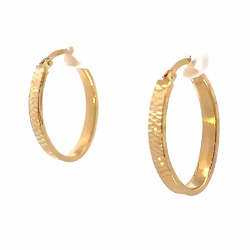 Best Jewelry Sale – Shop Exclusive Designs Now Gold Oval Hoop Earrings Lazer Cut