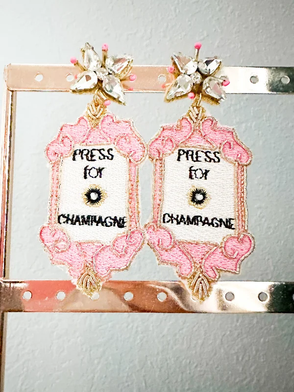 Exclusive Jewelry Sale – Grab Timeless Pieces Now Press For Champagne Earrings