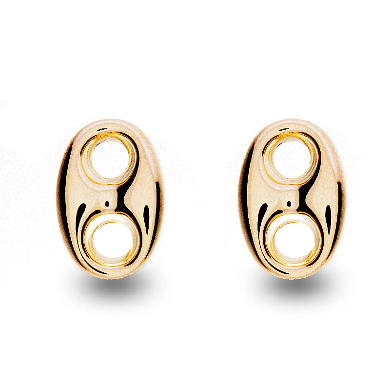 Chic, Trendy, And Affordable Jewelry Sale Puffed Mariner Studs
