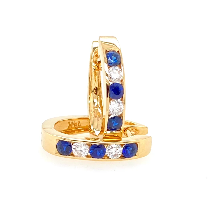 Elegant Jewelry, Exclusive Prices – Shop Now Channel Set Sapphire and Diamond Earrings Elegant Jewelry, Exclusive Prices – Shop Now Channel Set Sapphire and Diamond Earrings