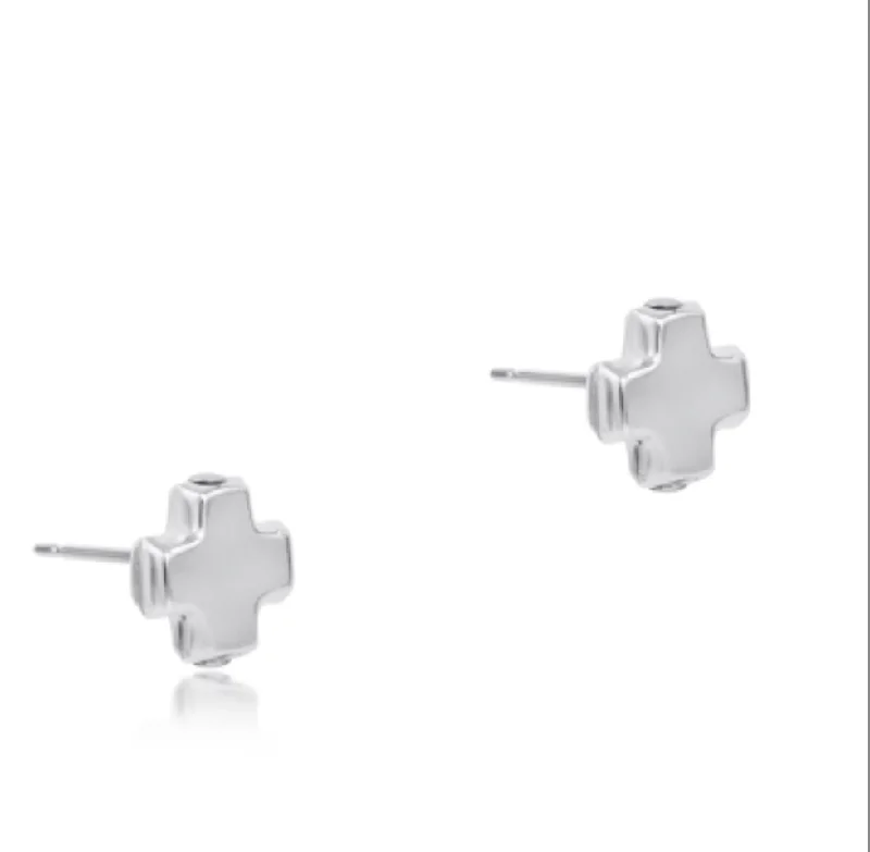 Dainty And Elegant Jewelry Now At Reduced Prices Signature Cross Sterling Stud - Sterling by enewton Dainty And Elegant Jewelry Now At Reduced Prices Signature Cross Sterling Stud - Sterling by enewton
