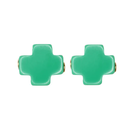 Shine In Style – Shop Jewelry Discounts Today signature cross studs - emerald by enewton Shine In Style – Shop Jewelry Discounts Today signature cross studs - emerald by enewton