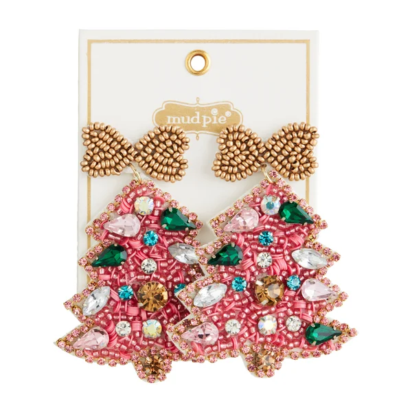 Grab Your Dream Jewelry At The Lowest Prices TREE BEADED EARRINGS BY MUD PIE