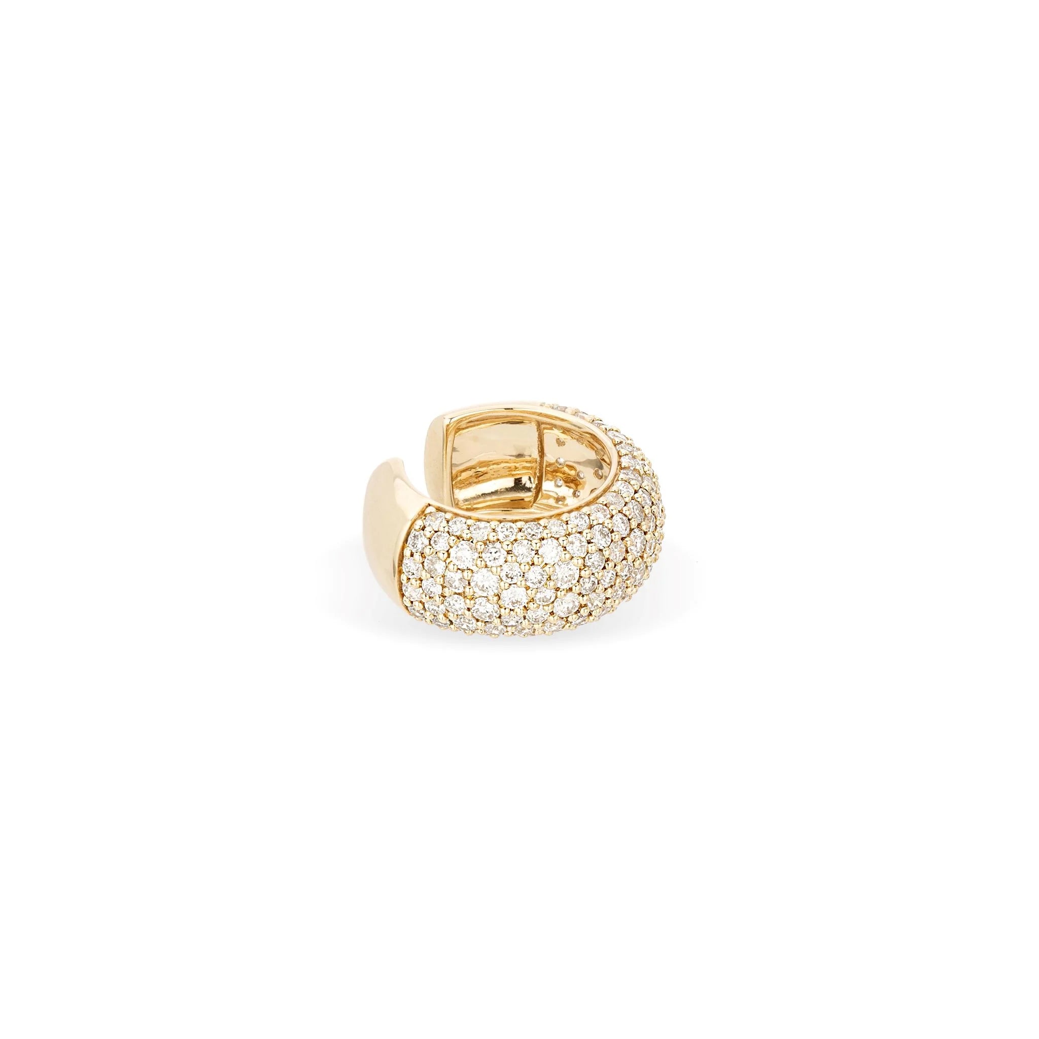 Limited-Stock Jewelry Sale – Once It's Gone, It's Gone Wide Diamond Ear Cuff