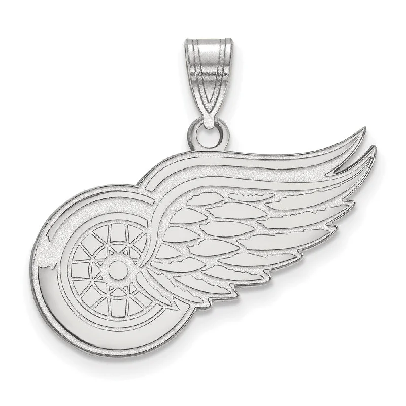 Dazzle In Elegance With Our Biggest Jewelry Sale 10k White Gold NHL Detroit Red Wings Large Pendant Dazzle In Elegance With Our Biggest Jewelry Sale 10k White Gold NHL Detroit Red Wings Large Pendant
