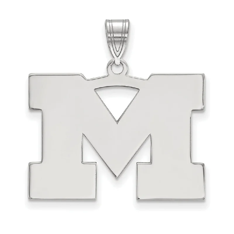 Jewelry Sale – Exclusive Styles At Lower Prices 10k White Gold U. of Michigan Large Initial M Pendant Jewelry Sale – Exclusive Styles At Lower Prices 10k White Gold U. of Michigan Large Initial M Pendant