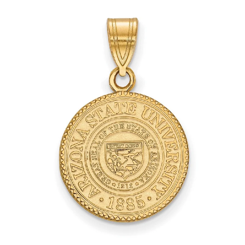 Shop Fine Jewelry With Exclusive Savings 10K Yellow Gold Arizona State University Medium Crest Pendant Shop Fine Jewelry With Exclusive Savings 10K Yellow Gold Arizona State University Medium Crest Pendant