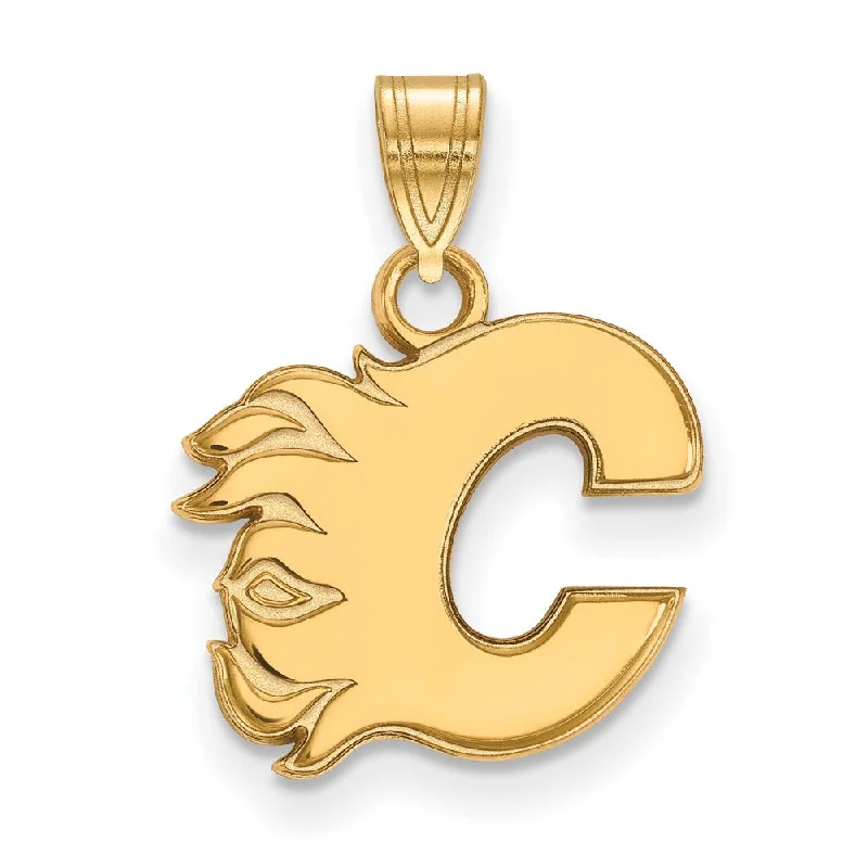 Flash Sale On Stunning Jewelry – Don't Miss Out 10k Yellow Gold NHL Calgary Flames Small Pendant Flash Sale On Stunning Jewelry – Don't Miss Out 10k Yellow Gold NHL Calgary Flames Small Pendant