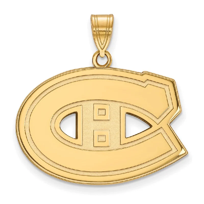 Unmissable Deals On Handmade Jewelry Collections 10k Yellow Gold NHL Montreal Canadiens Large Pendant Unmissable Deals On Handmade Jewelry Collections 10k Yellow Gold NHL Montreal Canadiens Large Pendant
