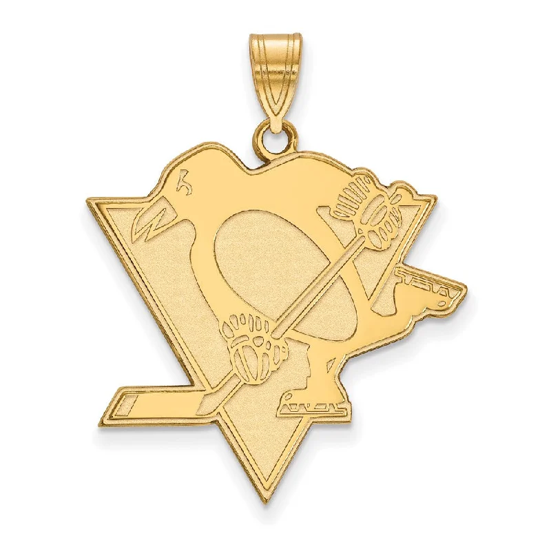 Flash Sale On Elegant Jewelry – Don't Miss Out 10k Yellow Gold NHL Pittsburgh Penguins XL Pendant Flash Sale On Elegant Jewelry – Don't Miss Out 10k Yellow Gold NHL Pittsburgh Penguins XL Pendant