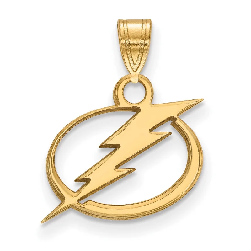 Don't Miss Our Biggest Jewelry Sale Of The Season 10k Yellow Gold NHL Tampa Bay Lightning Small Pendant Don't Miss Our Biggest Jewelry Sale Of The Season 10k Yellow Gold NHL Tampa Bay Lightning Small Pendant