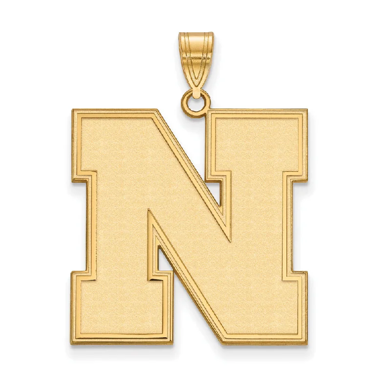 Shop Fine Jewelry With Amazing Deals 10k Yellow Gold U. of Nebraska XL Initial N Pendant Shop Fine Jewelry With Amazing Deals 10k Yellow Gold U. of Nebraska XL Initial N Pendant