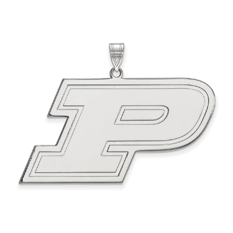 Seasonal Jewelry Clearance – Best Styles At The Lowest Prices 14k White Gold Purdue XL Initial P Pendant Seasonal Jewelry Clearance – Best Styles At The Lowest Prices 14k White Gold Purdue XL Initial P Pendant
