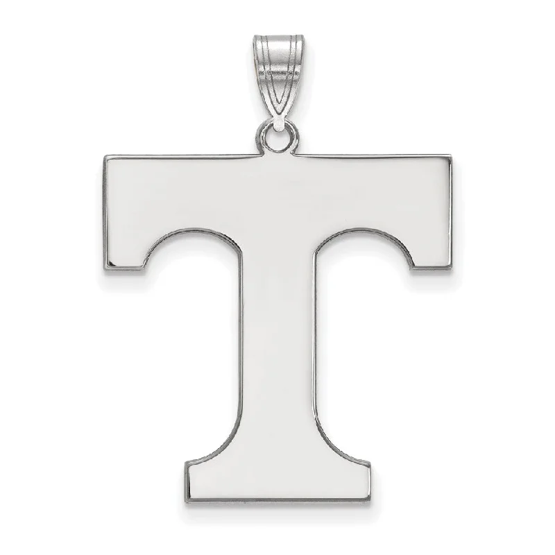 Exclusive Jewelry Markdowns – Limited-Time Offer 14k White Gold U. of Tennessee XL Initial T Pendant Exclusive Jewelry Markdowns – Limited-Time Offer 14k White Gold U. of Tennessee XL Initial T Pendant