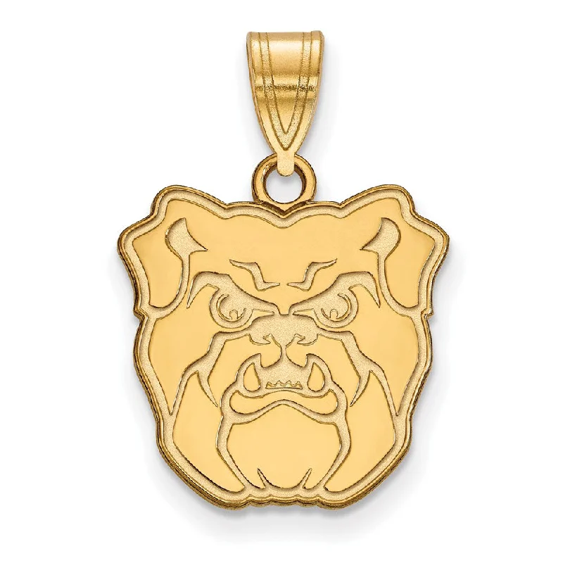 Elegant Jewelry, Exclusive Prices – Shop Now 14K Yellow Gold Plated Sterling Silver Butler Univ. Medium Pendant Elegant Jewelry, Exclusive Prices – Shop Now 14K Yellow Gold Plated Sterling Silver Butler Univ. Medium Pendant