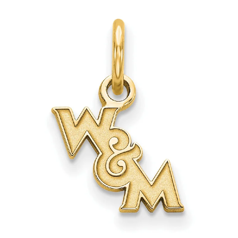 Seasonal Jewelry Sale – Upgrade Your Style Today 14K Yellow Gold Plated Sterling Silver William and Mary XS Charm Seasonal Jewelry Sale – Upgrade Your Style Today 14K Yellow Gold Plated Sterling Silver William and Mary XS Charm