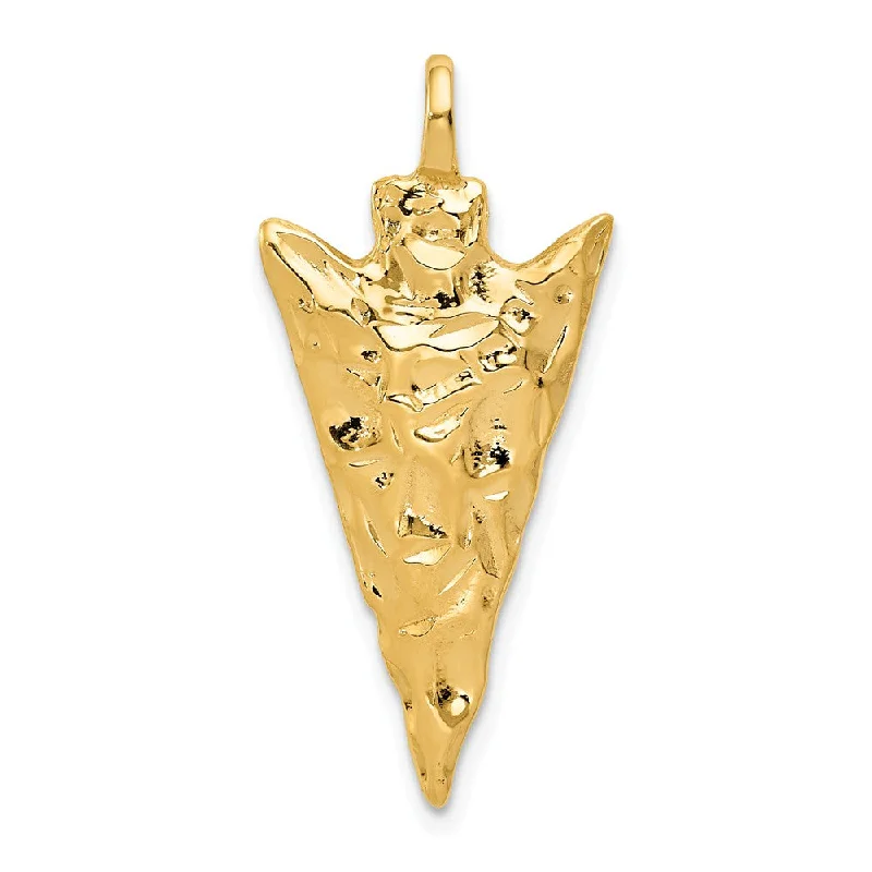 Exclusive Jewelry Sale – Grab Timeless Pieces Now 14k Yellow Gold Polished Arrowhead Pendant Exclusive Jewelry Sale – Grab Timeless Pieces Now 14k Yellow Gold Polished Arrowhead Pendant