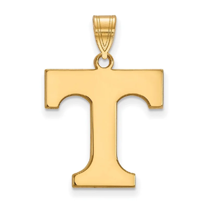 Breathtaking Jewelry, Breathtaking Prices 14k Yellow Gold U. of Tennessee Large Initial T Pendant Breathtaking Jewelry, Breathtaking Prices 14k Yellow Gold U. of Tennessee Large Initial T Pendant