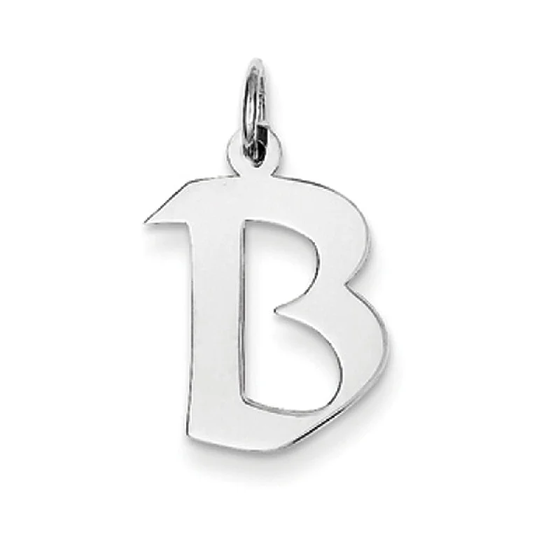 Luxury Jewelry Without The Luxury Price Tag Sterling Silver Karlie Collection Artisan Block Initial Charm Letter B
