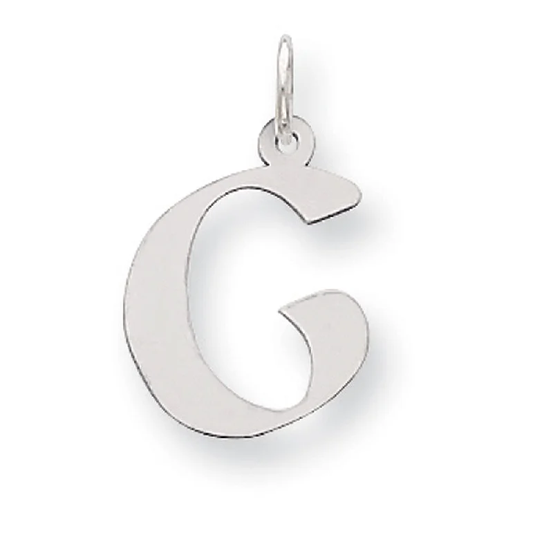 Trending Jewelry Styles Now At Limited-Time Discounts Sterling Silver Karlie Collection Artisan Block Initial Charm Letter G Trending Jewelry Styles Now At Limited-Time Discounts Sterling Silver Karlie Collection Artisan Block Initial Charm Letter G