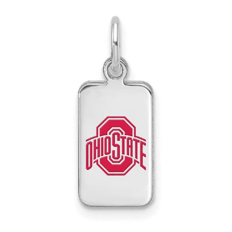 Best Jewelry Deals – Premium Quality At Exclusive Discounts Sterling Silver Rhodium Plated The Ohio State Univ Enamel XS Tag Charm Best Jewelry Deals – Premium Quality At Exclusive Discounts Sterling Silver Rhodium Plated The Ohio State Univ Enamel XS Tag Charm