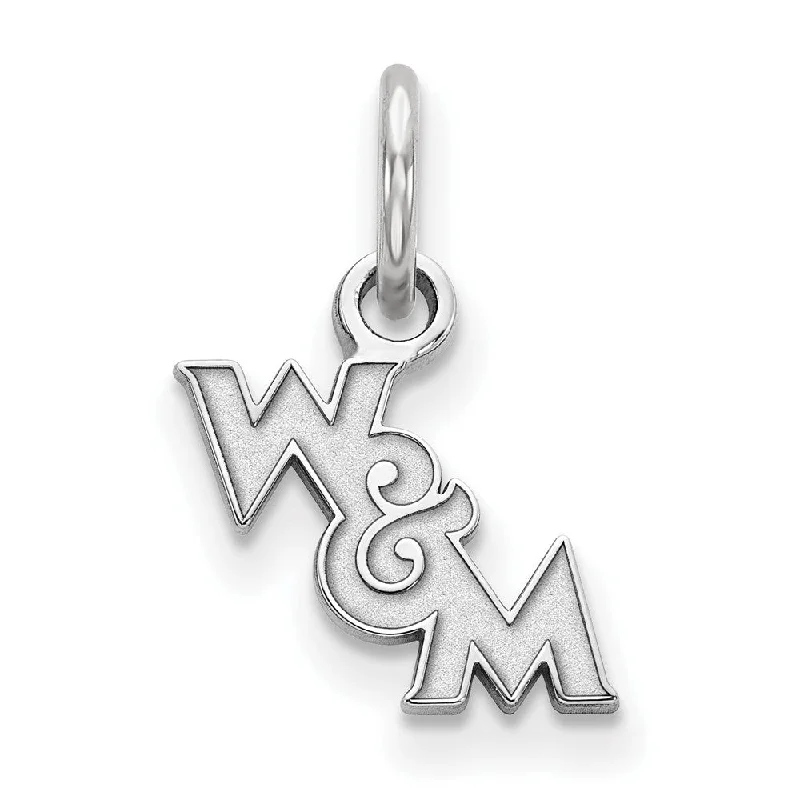 Exclusive Jewelry Bundles At Discounted Prices Sterling Silver Rhodium Plated William and Mary XS Charm Exclusive Jewelry Bundles At Discounted Prices Sterling Silver Rhodium Plated William and Mary XS Charm
