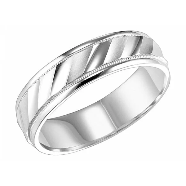 Personalized Jewelry Sale – Meaningful Gifts At Great Prices 6MM Textured Wedding Band