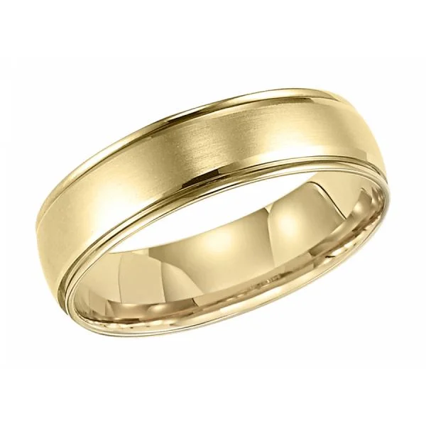 Affordable Luxury Jewelry For Every Occasion Satin & Polished Wedding Band