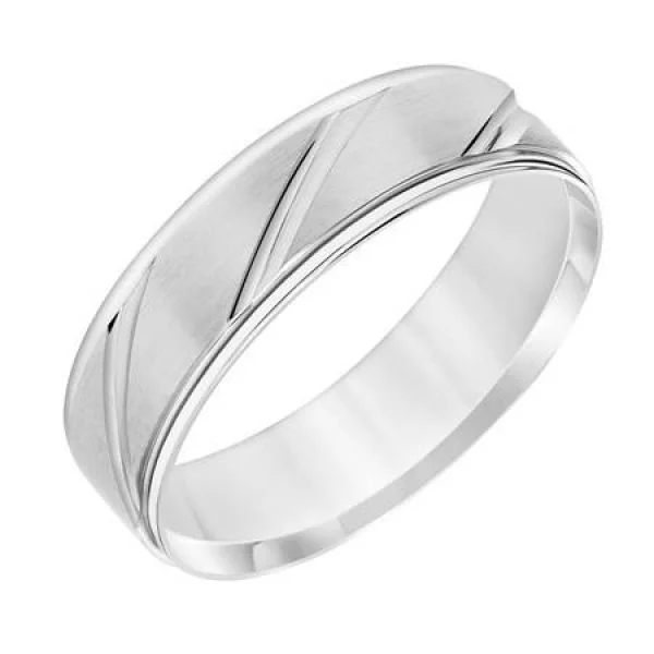 Timeless Elegance, Temporary Discounts – Act Fast 6MM Carved  Wedding Band
