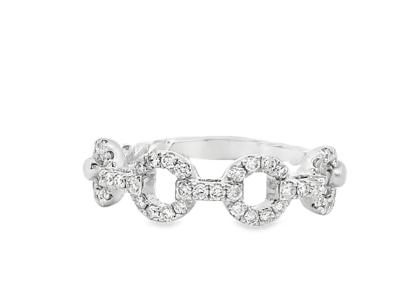 Luxury Meets Affordability – Jewelry Sale Now Live 18K White Gold Open Circle Ring