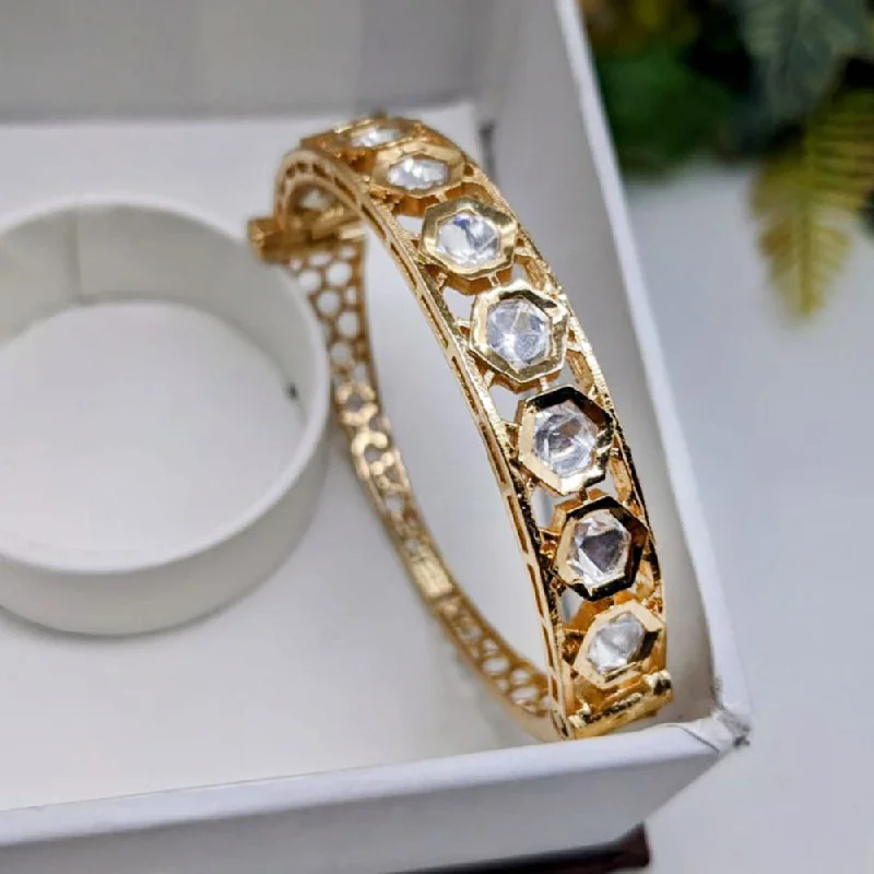 Seasonal Jewelry Clearance – Best Styles At The Lowest Prices Aamrapali Gold Plated AD Openable Bangle Seasonal Jewelry Clearance – Best Styles At The Lowest Prices Aamrapali Gold Plated AD Openable Bangle