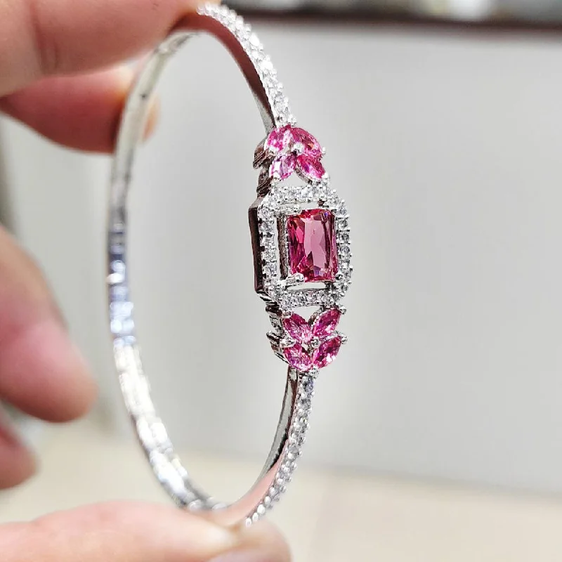 Jewelry Sale – Exclusive Styles At Lower Prices Aamrapali Silver Plated AD Bangle