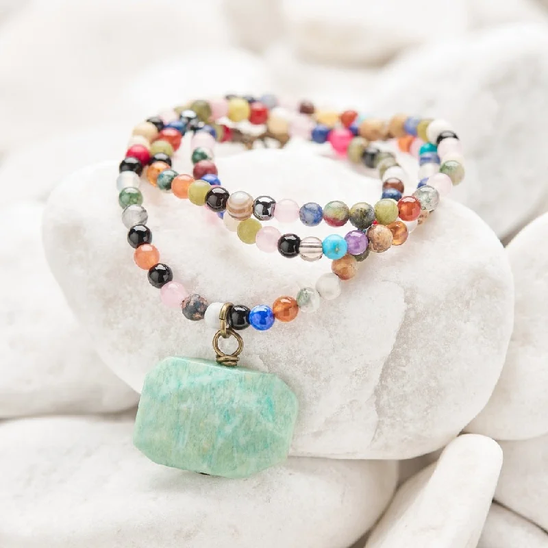 Timeless Elegance At Unbelievable Discounts Amazonite Gemstone Choker Necklace