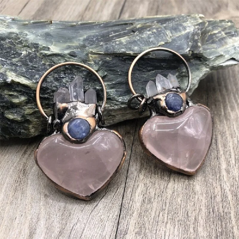 Exclusive Online Discounts On Stylish Jewelry Antique Rose Quartz Necklace
