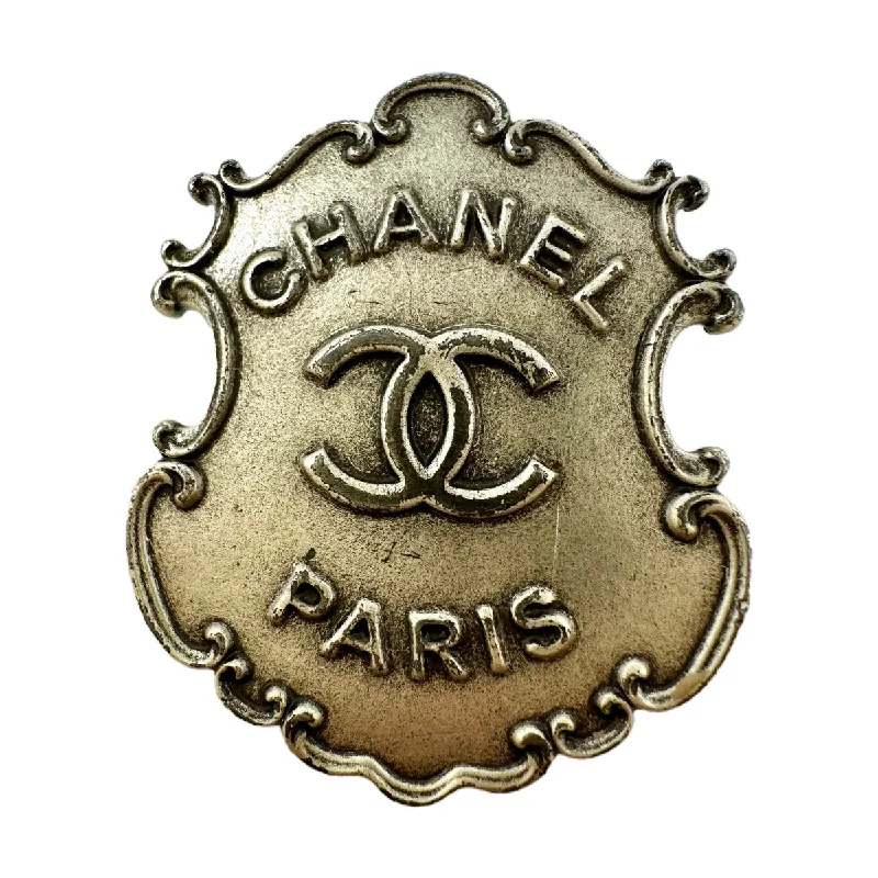 Breathtaking Jewelry At Limited-Time Savings Chanel Paris Dallas Sheriff Badge Pin