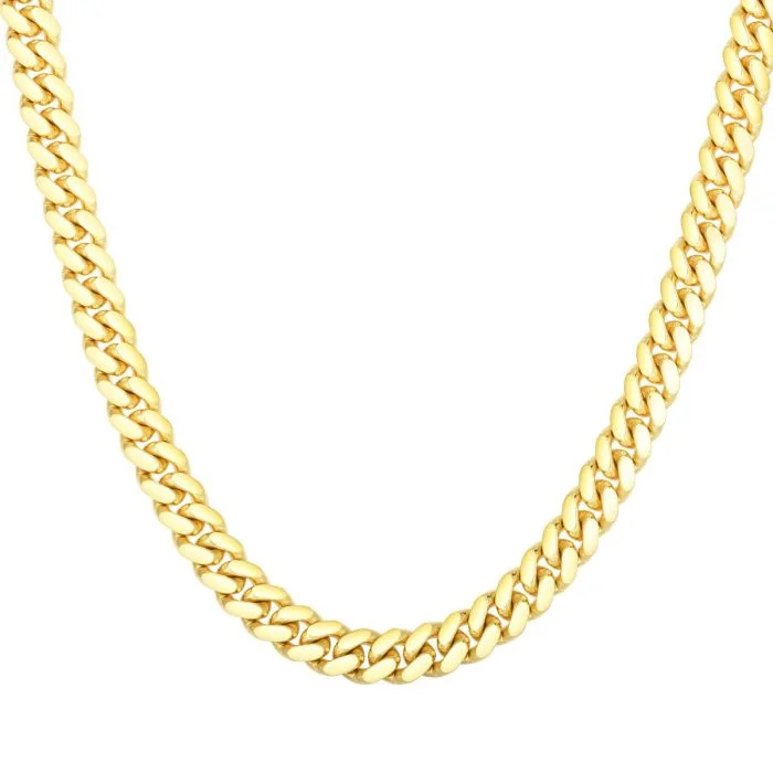 Huge Savings On Premium Jewelry Styles 14K Solid Cuban Link Chain