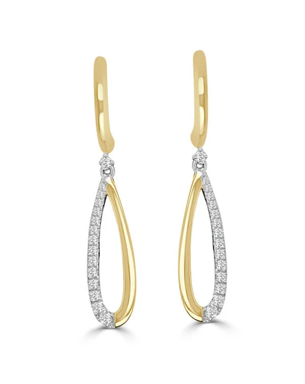 Dainty Floral Jewelry For Feminine Elegance Diamond Earring