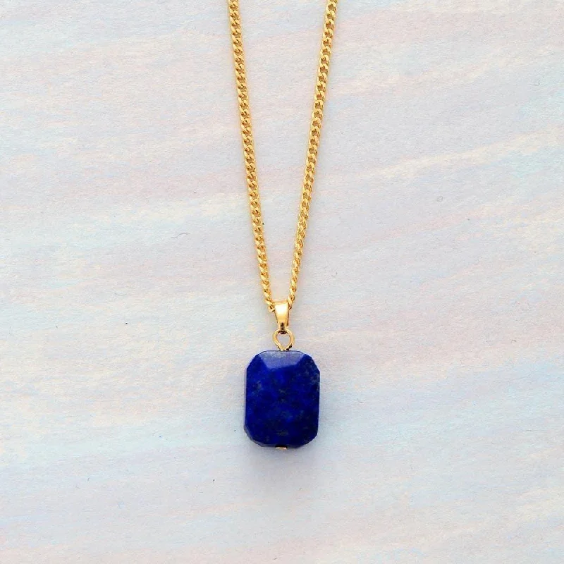 Shop Fine Jewelry With Exclusive Savings Elegant Lapis Lazuli Crystal Necklace