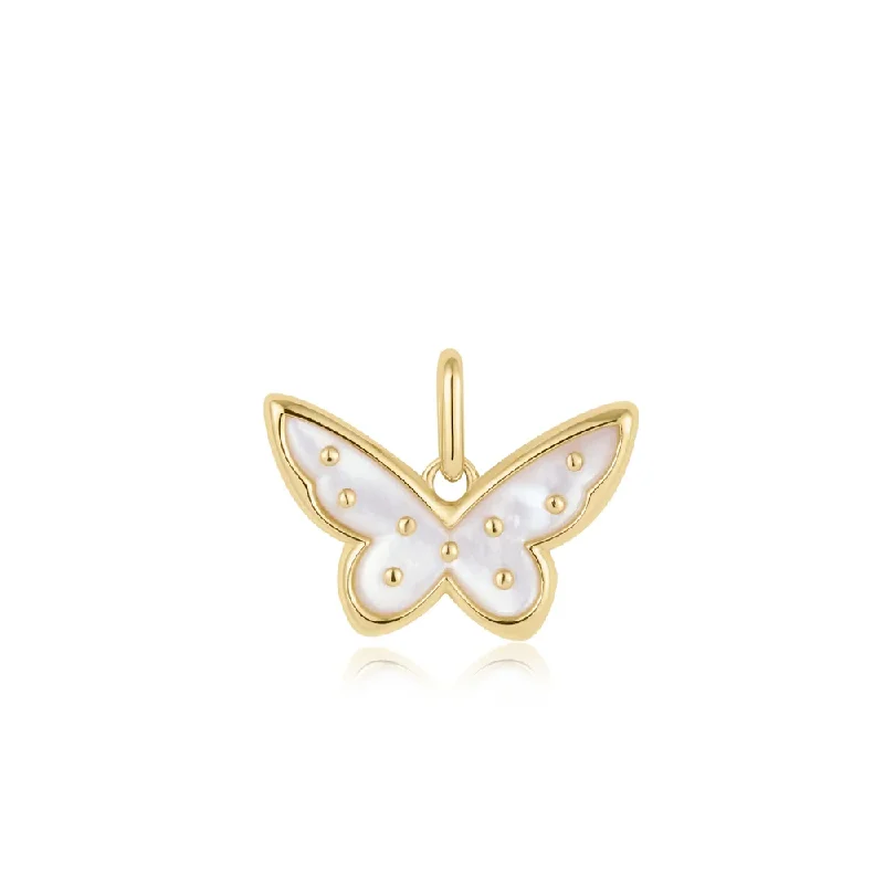 Discover Unique Jewelry With Special Limited-Time Offers Gold Mother of Pearl Butterfly Charm Discover Unique Jewelry With Special Limited-Time Offers Gold Mother of Pearl Butterfly Charm