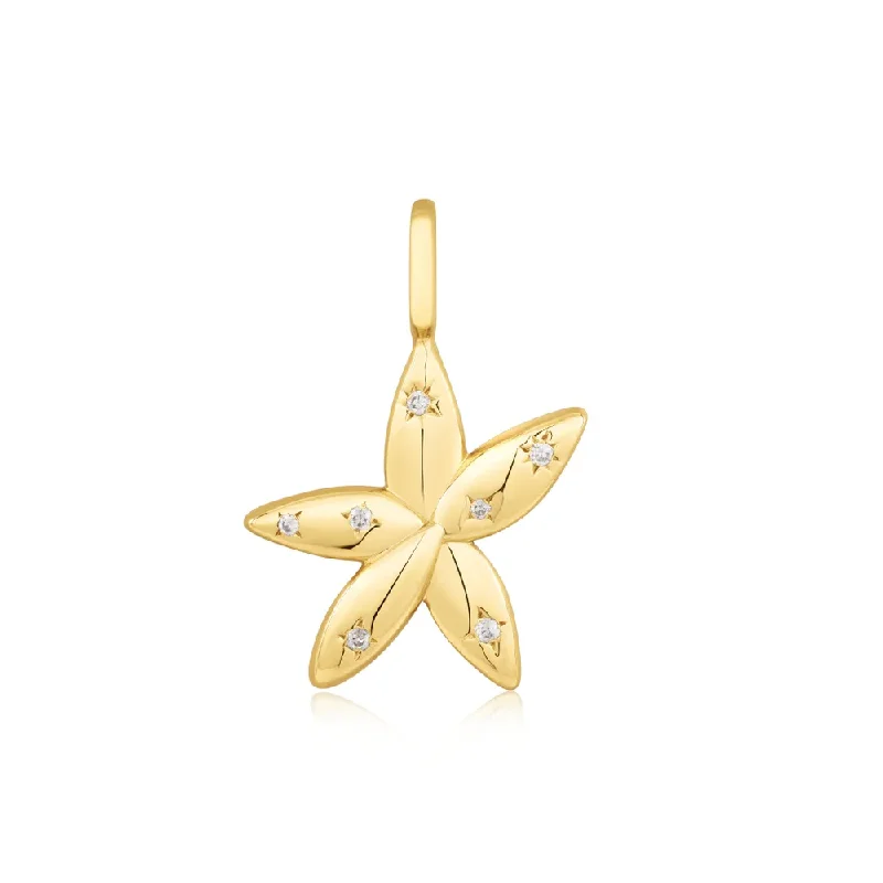 Your Dream Jewelry At Dream Prices – Shop Now Gold Sparkle Flower Charm