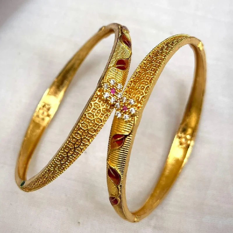 Fashion-Forward Jewelry At Incredible Prices H K Fashion Gold Plated Bangle Set