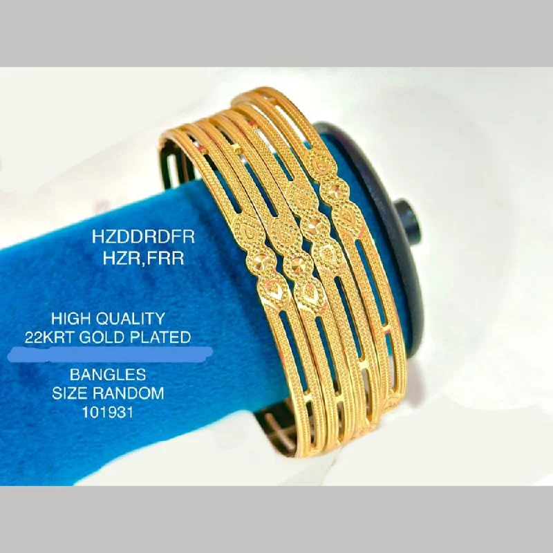 Bohemian-Inspired Jewelry For Free-Spirited Fashion Hanna & Zainy Gold Plated Bangles Set Bohemian-Inspired Jewelry For Free-Spirited Fashion Hanna & Zainy Gold Plated Bangles Set