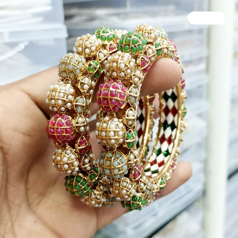 Luxury Jewelry Sale – Elegant Styles At Unbeatable Prices JCM Gold Plated Pota Bangles Set Luxury Jewelry Sale – Elegant Styles At Unbeatable Prices JCM Gold Plated Pota Bangles Set
