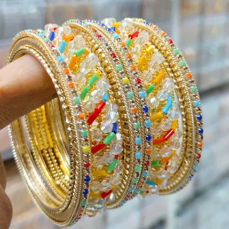 Best-Selling Jewelry Now Available At Special Deals Kavita Art Gold Plated Austrian Stone And Pearls Bangles Set Best-Selling Jewelry Now Available At Special Deals Kavita Art Gold Plated Austrian Stone And Pearls Bangles Set